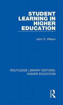Student Learning in Higher Education