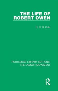 Life of Robert Owen