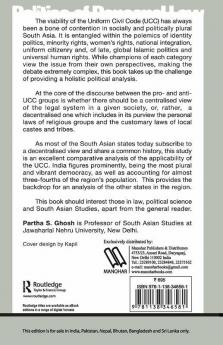 Politics of Personal Law in South Asia