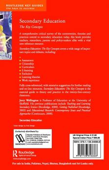 Secondary Education: The Key Concepts