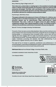 Productivity Dynamics in Emerging and Industrialized Countries