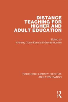 Distance Teaching For Higher and Adult Education