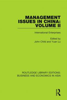 Management Issues in China: Volume 2