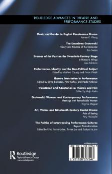 Politics of Interweaving Performance Cultures