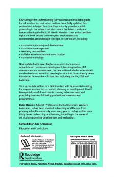 Key Concepts for Understanding Curriculum