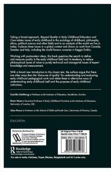 Beyond Quality in Early Childhood Education and Care