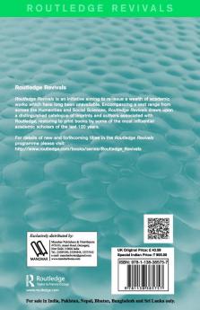 Role of Technology in Distance Education (Routledge Revivals)