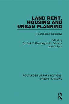 Land Rent Housing and Urban Planning