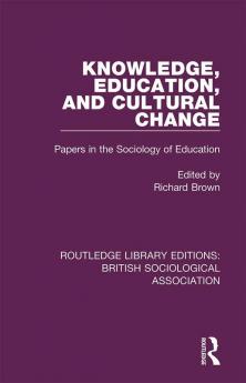 Knowledge Education and Cultural Change