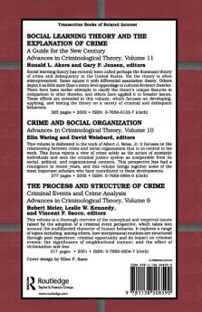 Control Theories of Crime and Delinquency