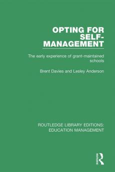 Opting for Self-management