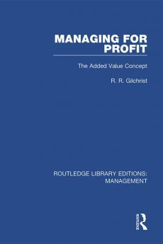 Managing for Profit
