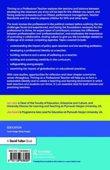 Thriving as a Professional Teacher