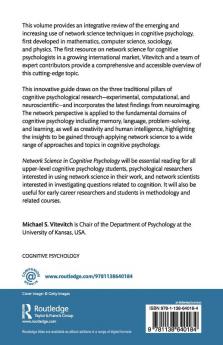 Network Science in Cognitive Psychology