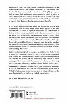 Unravelling Sustainability and Resilience in the Built Environment