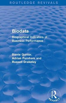 Biodata (Routledge Revivals)