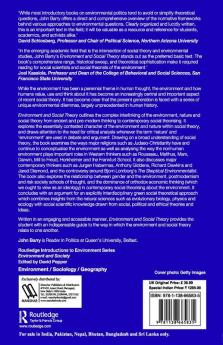 Environment and Social Theory