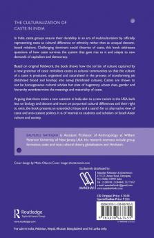 The Culturalization of Caste in India