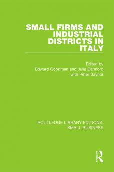 Small Firms and Industrial Districts in Italy