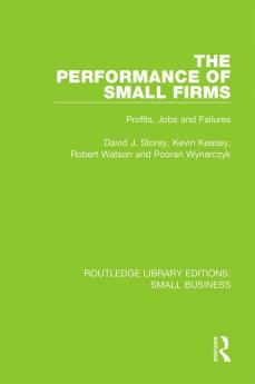 Performance of Small Firms