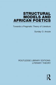 Structural Models and African Poetics