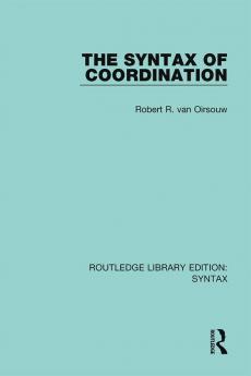 Syntax of Coordination