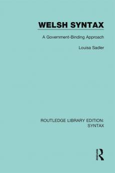 Welsh Syntax