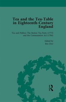 Tea and the Tea-Table in Eighteenth-Century England Vol 4