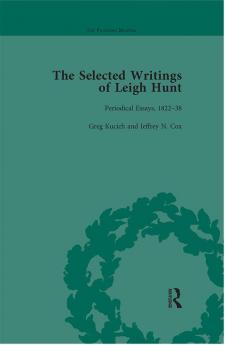 Selected Writings of Leigh Hunt Vol 3