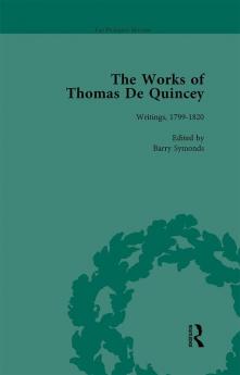 Works of Thomas De Quincey Part I Vol 1