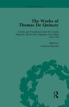 Works of Thomas De Quincey Part I Vol 3