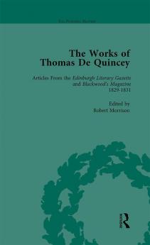 Works of Thomas De Quincey Part I Vol 7