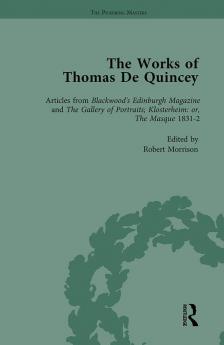 Works of Thomas De Quincey Part II vol 8