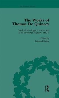 Works of Thomas De Quincey Part III vol 17