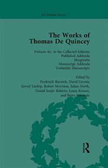 Works of Thomas De Quincey Part III vol 20