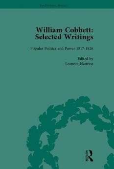 William Cobbett: Selected Writings Vol 4