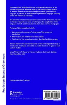 Modern Hebrew: An Essential Grammar