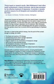 Transactional Analysis for Depression