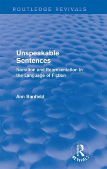 Unspeakable Sentences (Routledge Revivals)