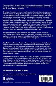 Management Planning for Cultural Heritage