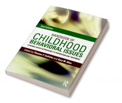Handbook of Childhood Behavioral Issues
