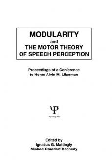 Modularity and the Motor theory of Speech Perception