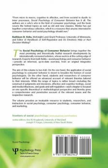Social Psychology of Consumer Behavior