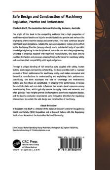Safe Design and Construction of Machinery