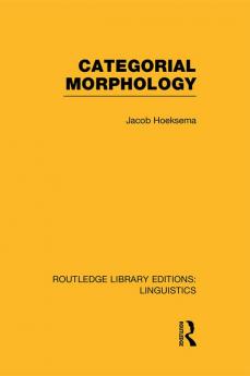 Categorial Morphology