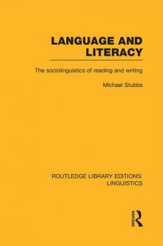 Language and Literacy (RLE Linguistics C