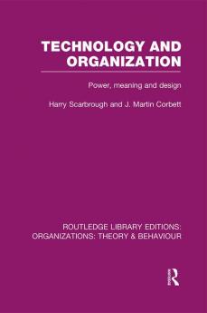 Technology and Organization (RLE