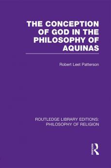 Conception of God in the Philosophy of Aquinas