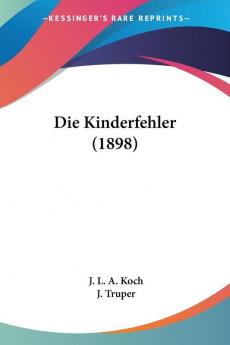 Die Kinderfehler (1898)