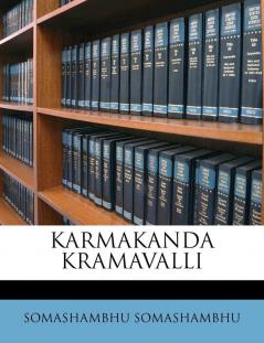 Karmakanda Kramavalli